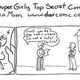 Illustration for article titled Comic Showcase: iDAR, A Super Girly Top Secret Comic Diary/i by Erica Moen